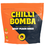 Spicy Peach Rings Chamoy Gummies - Heat
