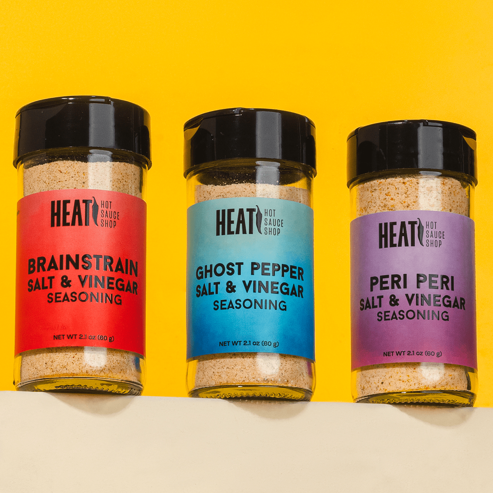 Spicy Salt & Vinegar Trio - Heat
