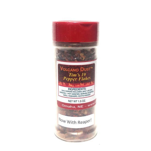 Tim's 10 Pepper Flakes - Heat