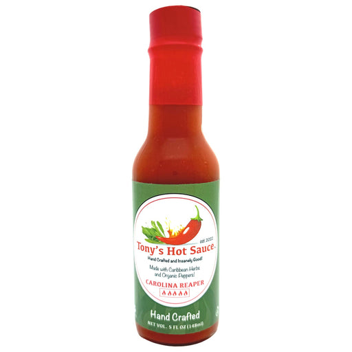 Tony's Carolina Reaper Hot Sauce - Heat