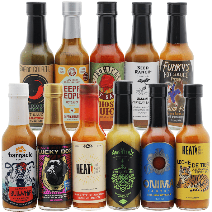 Ultimate Gourmet Hot Sauce Set - Heat