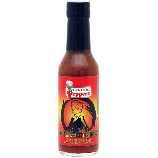 Volcanic Peppers Hot Taco Sauce - Heat