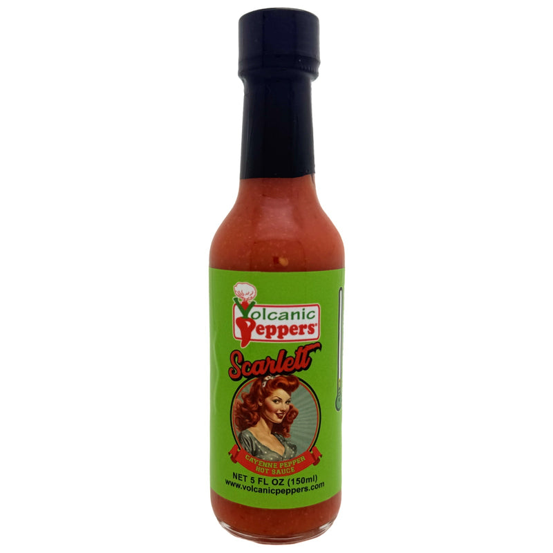 Volcanic Peppers Scarlett Pepper Sauce - Heat