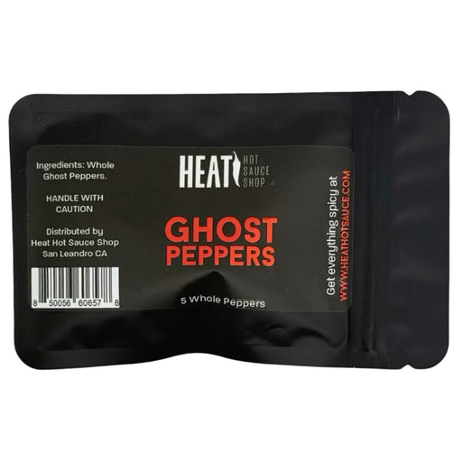 Whole Ghost Pepper Pods - Heat