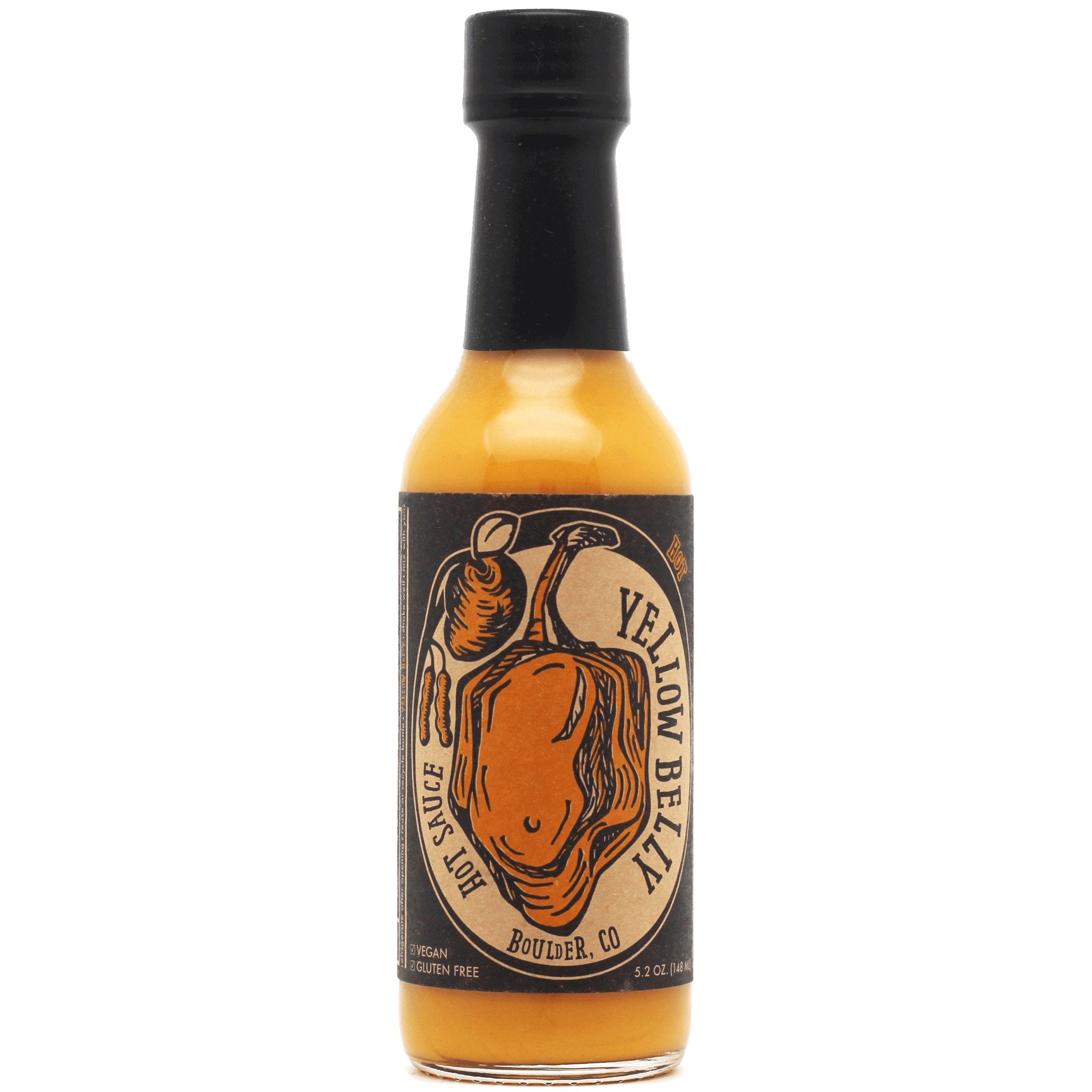 Yellow Belly Hot Sauce - Heat