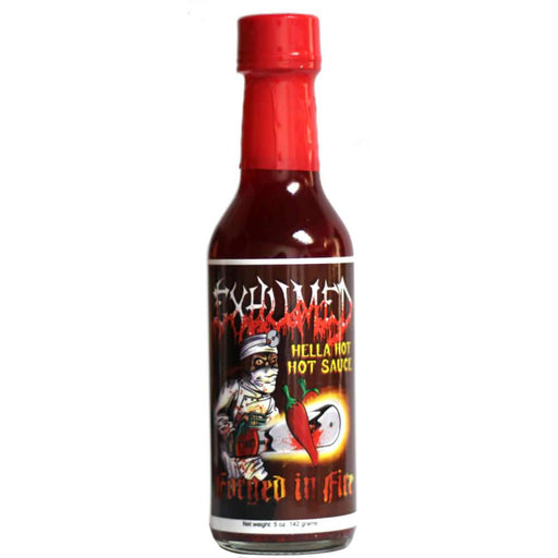 Forged In Fire - Exhumed - Hella Hot Hot Sauce Heat Hot Sauce Shop
